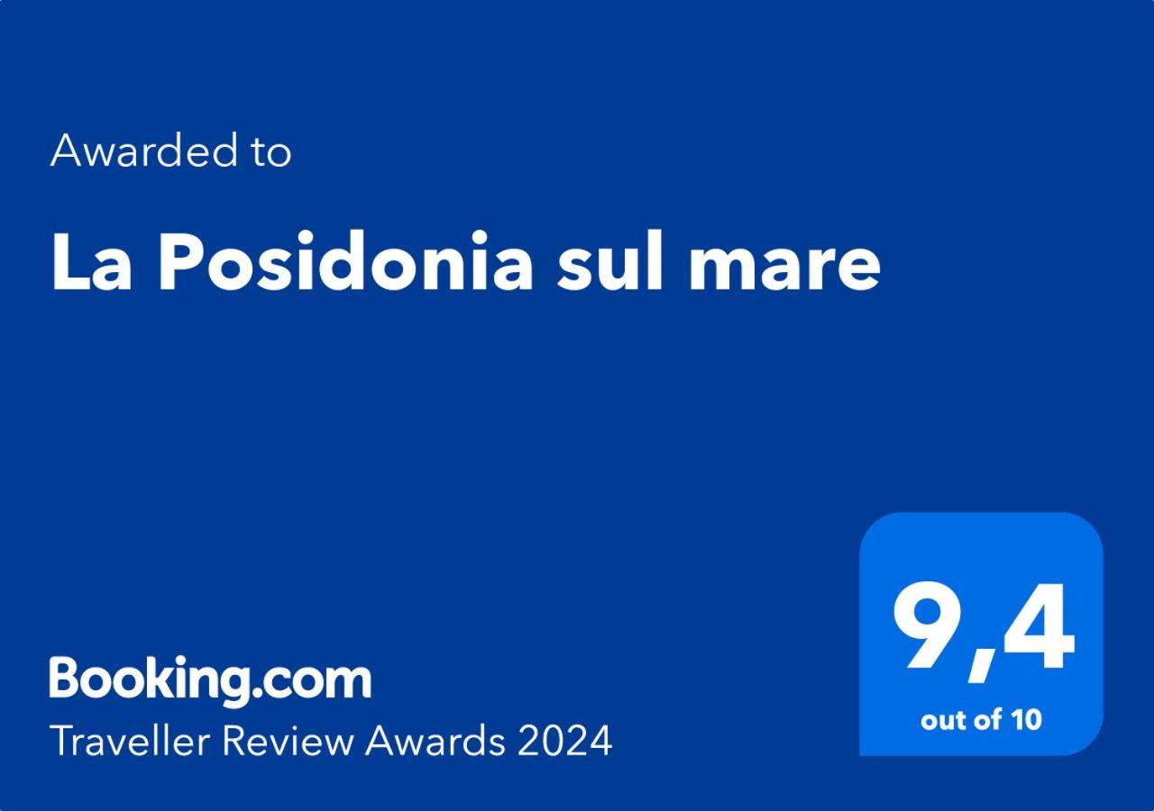 La Posidonia Sul Mare Apartamento Santo Stefano al Mare Exterior foto